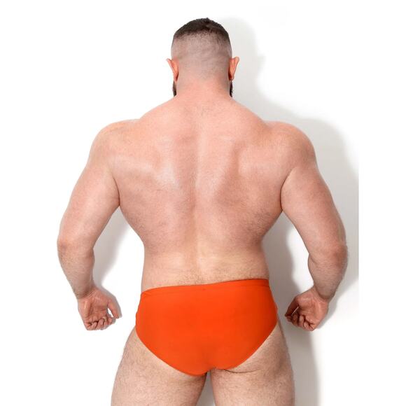 Dark Room Easy Access Bikini Sunset Orange Swim Speedo XS X-Small - Picture 4 of 9